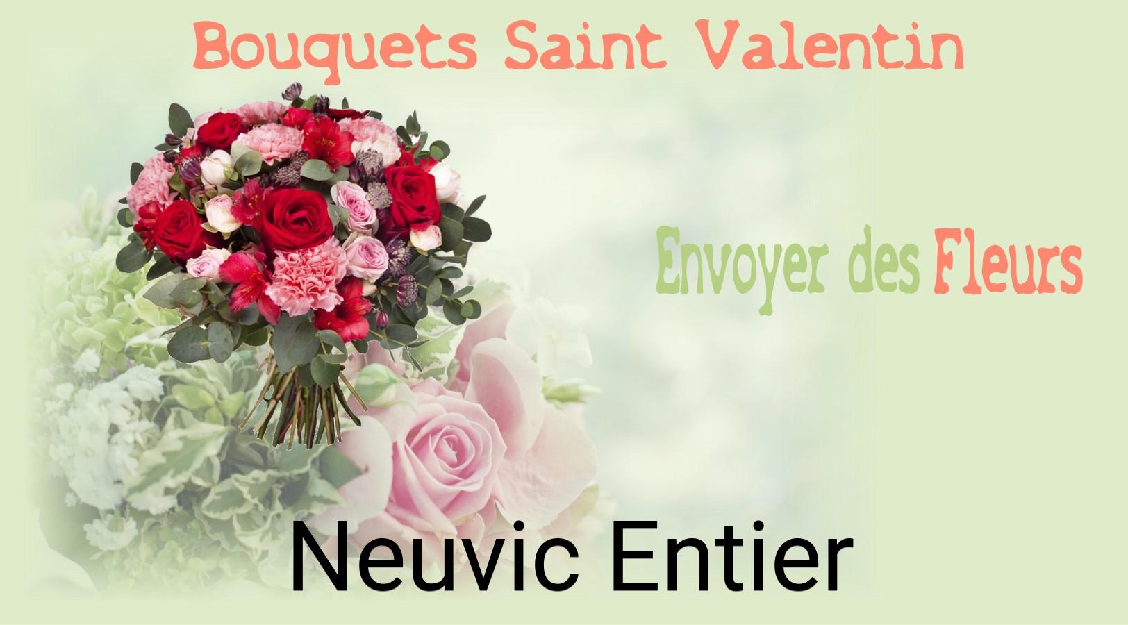 Roses de Saint-Valentin livrées à Neuvic-Entier